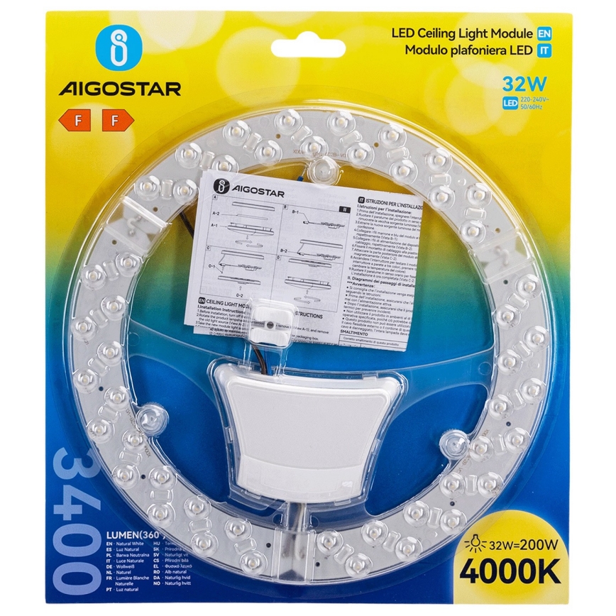 Aigostar - magnetische LED-module LED/32W/230V 4000K