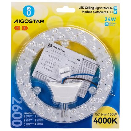 Aigostar - Module LED magnétique LED/24W/230V 4000K
