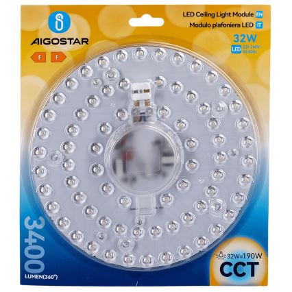 Aigostar - Module magnétique LED/32W/230V 3000/4000/6500K