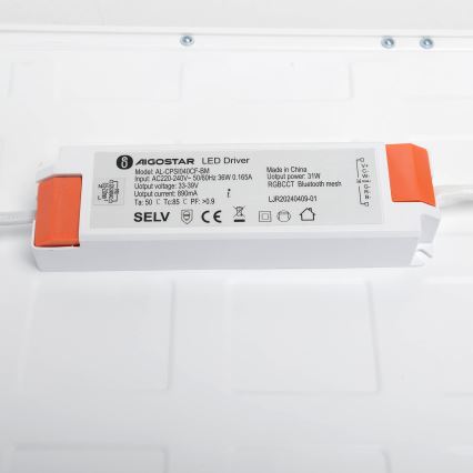 Aigostar - Panneau en saillie RGBW à intensité variable MESH LED/36W/230V 60x60 cm