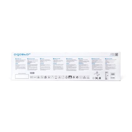 Aigostar - Panneau encastrable LED/50W/230V 6500K 120x30cm blanc