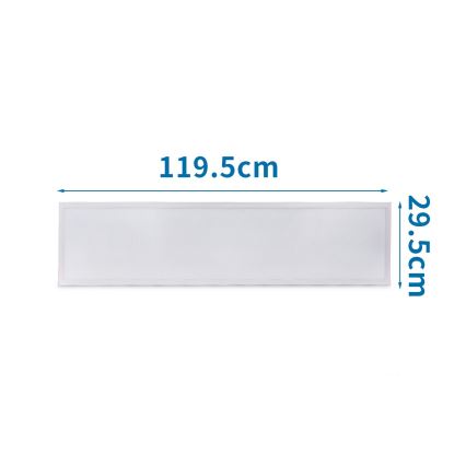 Aigostar - Panneau encastrable LED/60W/230V 6500K 120x30cm blanc