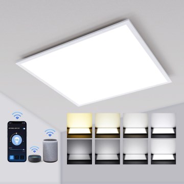 Aigostar - Panneau encastrable LED à intensité variable 32W/230V Wi-Fi 60x60 cm