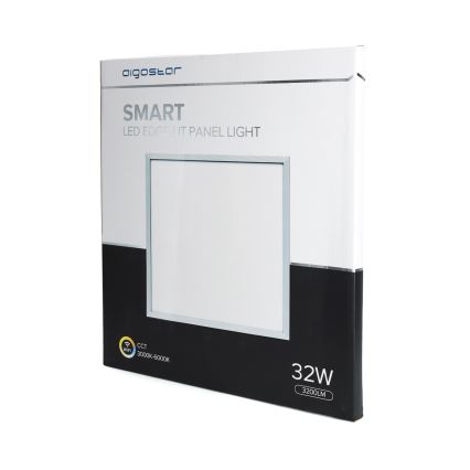Aigostar - Panneau encastrable LED à intensité variable 32W/230V Wi-Fi 60x60 cm