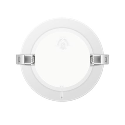 Aigostar - Plafonnier encastré LED 9 W / 230 V / 3000 K Ø 14,5 cm, blanc chaud