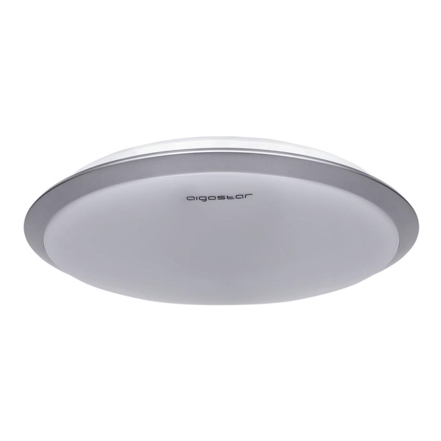 Aigostar - Plafonnier LED/18W/230V 4000K chrome mat