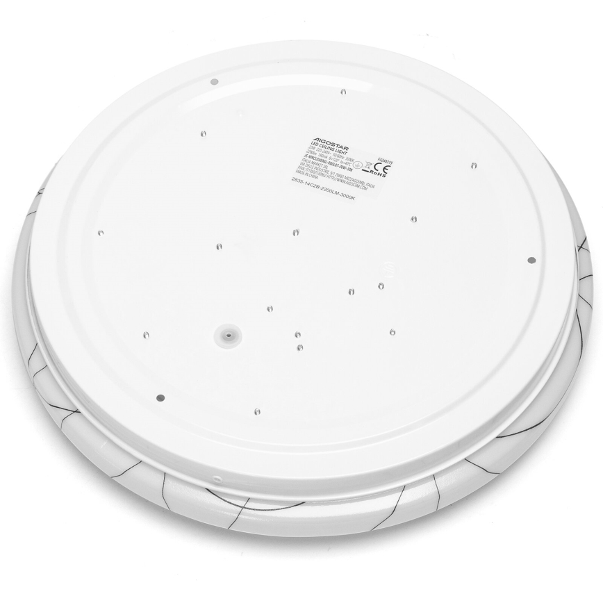 Aigostar - Plafonnier LED/20W/230V 3000K d. 33cm