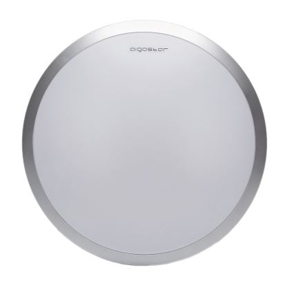 Aigostar - Plafonnier LED/24W/230V 4000K chrome mat
