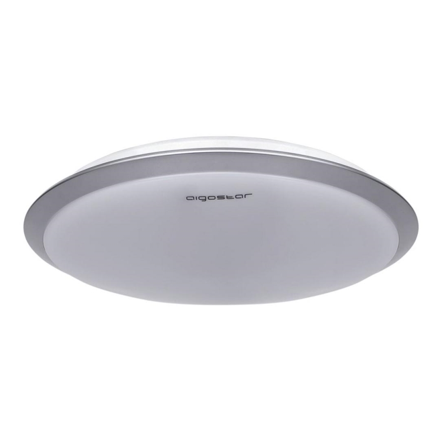 Aigostar - Plafonnier LED/24W/230V 4000K chrome mat