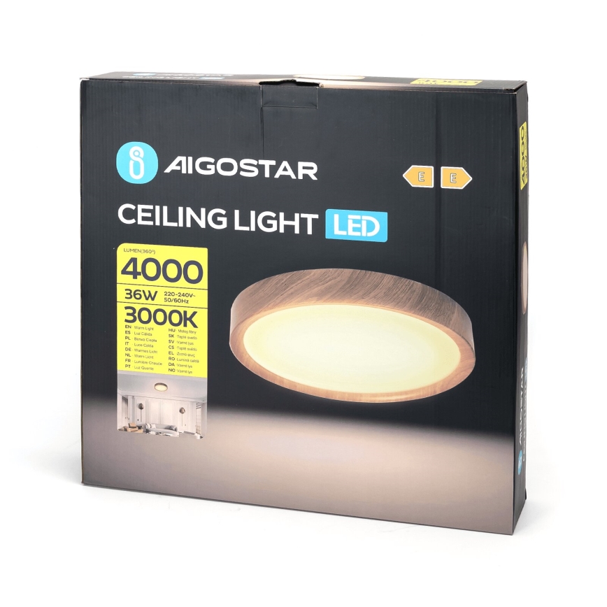 Aigostar - Plafonnier LED/36W/230V 3000K d. 48,1 cm