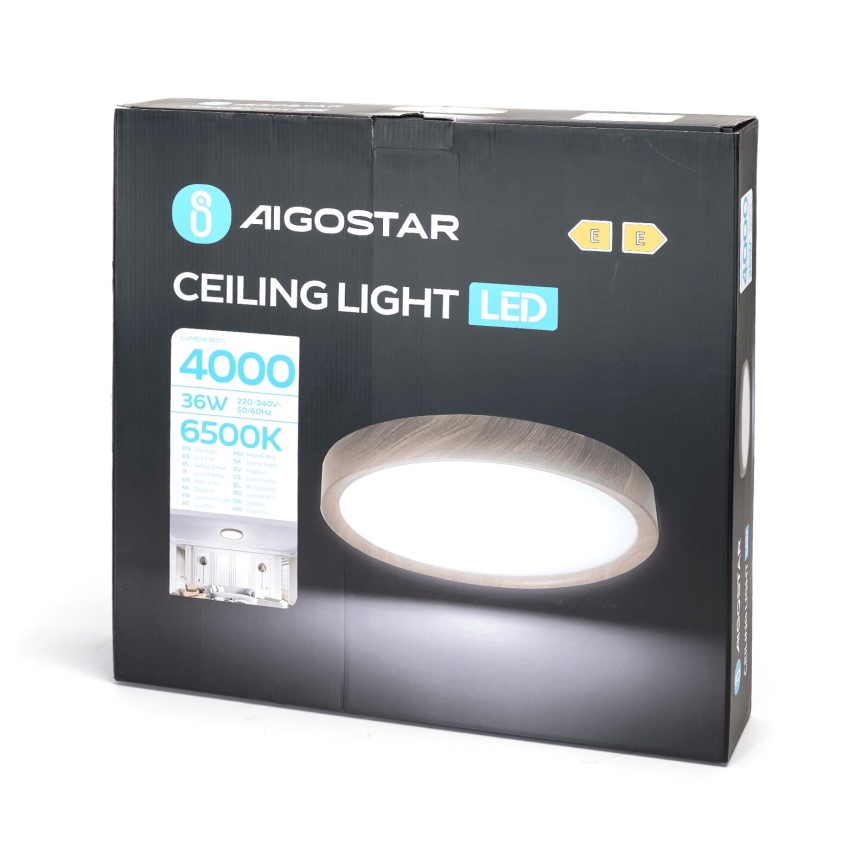 Aigostar - Plafonnier LED/36W/230V 6500K d. 48,1 cm