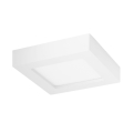 Aigostar - Plafonnier LED en saillie 6W/230V 3000K 12,2x12,2 cm blanc