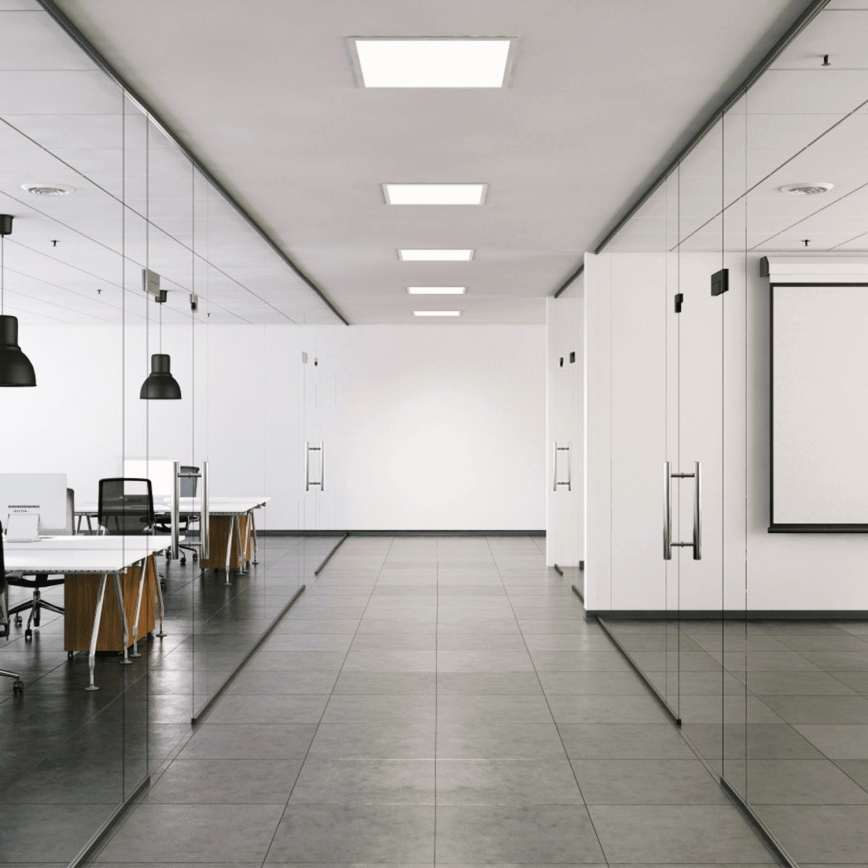 Aigostar - Plafonnier LED en saillie LED/28W/230V 6000K 59,5x59,5 cm