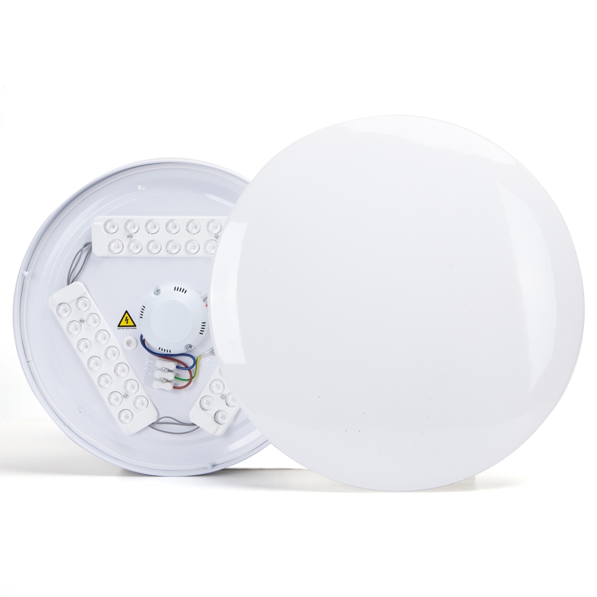 Aigostar - Plafonnier à intensité variable salle de bain MESH Smart LED/18W/230V 3000-65000K IP44 + télécommande