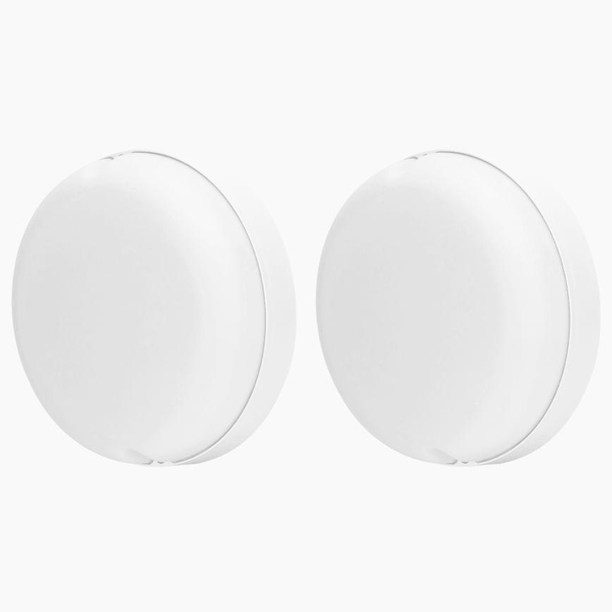 Aigostar - Plafonnier solaire LED avec détecteur de mouvement 2xLED/35W/3,7V 6000 mAh IP65 + télécommande