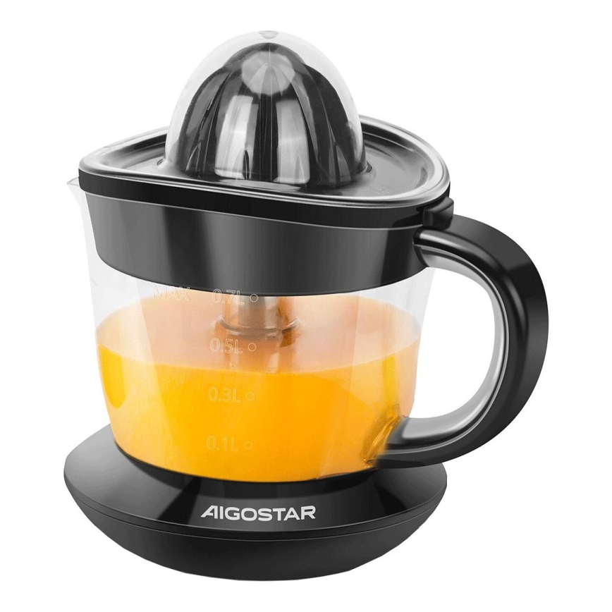 Aigostar - Presse citron électrique 1l 40W/230V noir