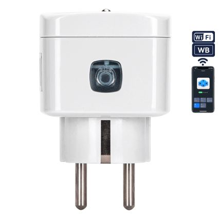 Aigostar - Prise connectée E 2300 W Wi-Fi Tuya