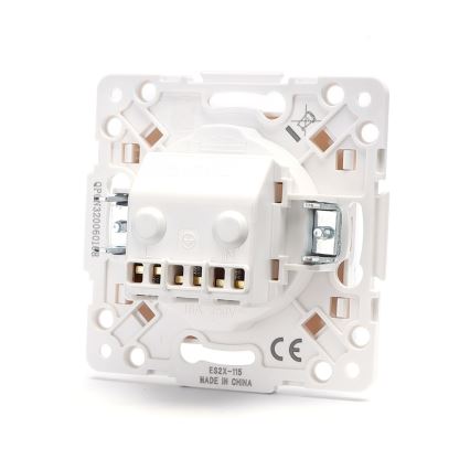 Aigostar - Prise domestique SCHUKO sans cadre 250V blanche