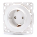 Aigostar - Prise encastrée sans cadre SCHUKO 250 V/16 A blanche