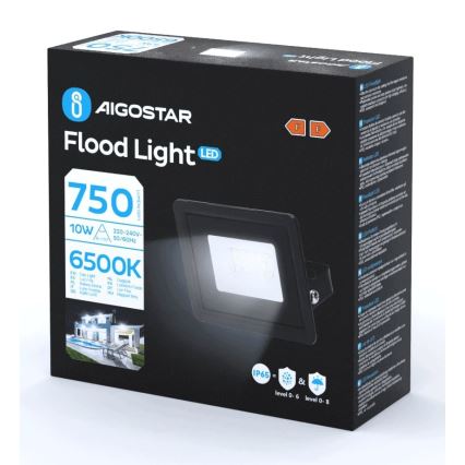 Aigostar - Projecteur LED/10W/230V 6500K IP65