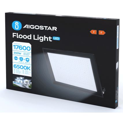 Aigostar - Projecteur LED/200W/230V 6500K IP65