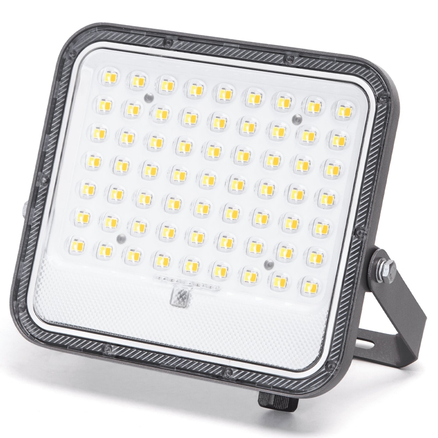 Aigostar - Projecteur solaire à intensité variable LED/100W/3,4V 3000/4000/6500K IP66 + Télécommande