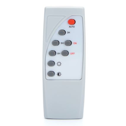 Aigostar - Projecteur solaire à intensité variable LED/200W/3,2V IP67 25000 mAh + Télécommande