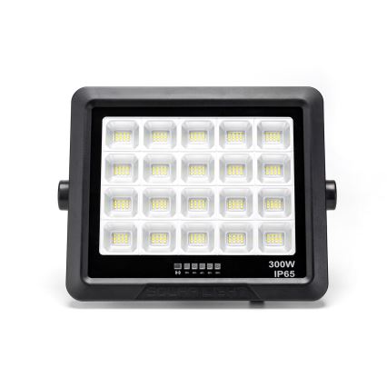 Aigostar - Projecteur solaire à intensité variable LED/300W/3,4V IP65 20000 mAh + Télécommande