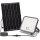 Aigostar - Projecteur solaire LED dimmable avec capteur LED/120W/3,4V 6500K IP66 8000 mAh + télécommande
