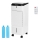 Aigostar - Rafraîchisseur d'air 60W/230V blanc avec télécommande