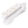 Aigostar - Rallonge avec interrupteur 3Z Type F 3m SCHUKO blanc