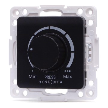 Aigostar - Randloze dimmer 250V/10A zwart
