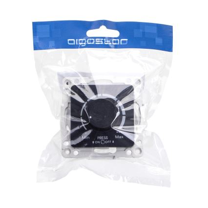 Aigostar - Randloze dimmer 250V/10A zwart
