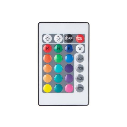 Aigostar - Ruban à intensité variable d'extérieur LED RGB 5m LED/24W/12/230V IP65 + Télécommande