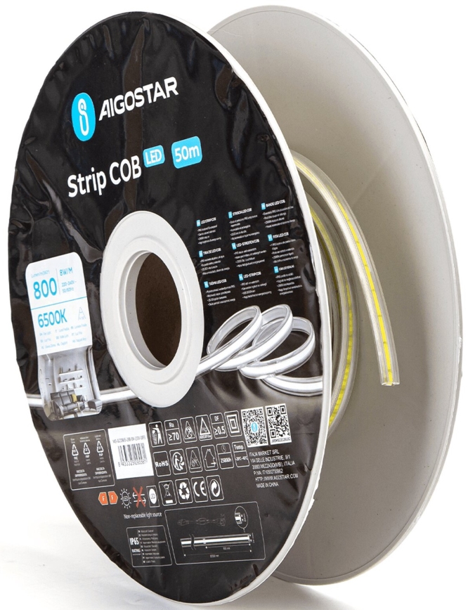 Aigostar - Ruban LED/400W/230V 50m 6500K IP65