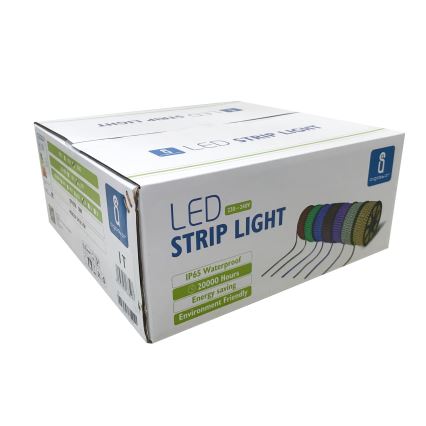 Aigostar - Ruban LED d'extérieur 50m LED/350W/230V rouge IP65