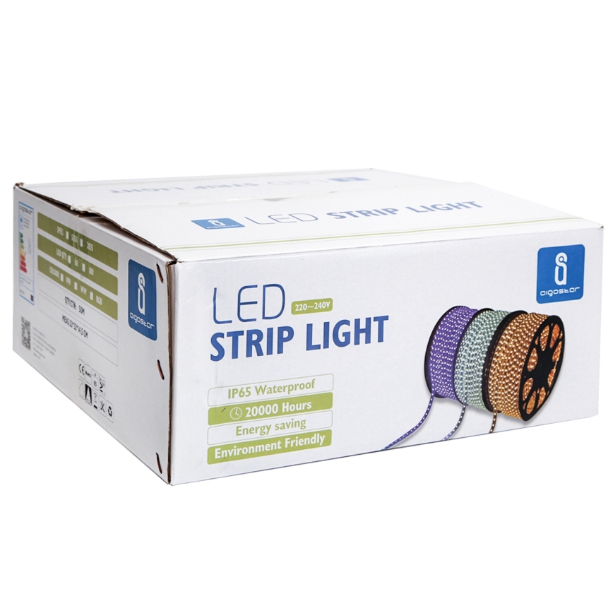 Aigostar - Ruban LED extérieur 50m LED/400W/230V 6500K IP65