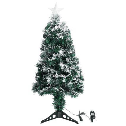 Aigostar - Sapin de Noël LED d'extérieur 85 LED, 8 fonctions, 0,9 m, IP44, multicolore