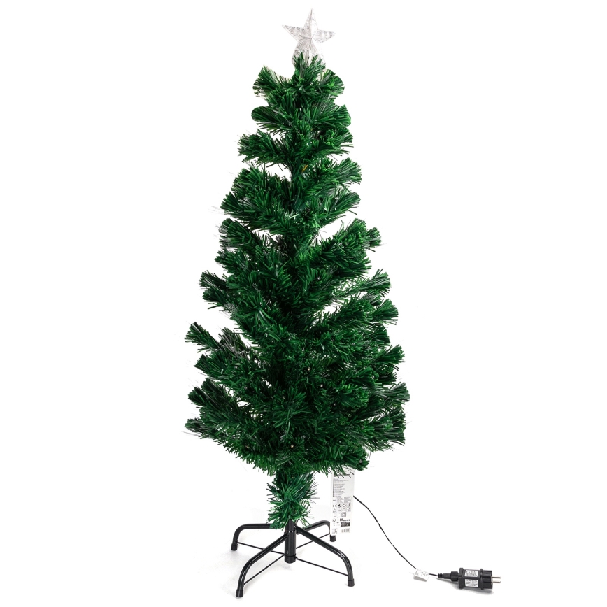 Aigostar - Sapin de Noël LED d'extérieur 205 LED/8 fonctions 180cm IP44 blanc chaud