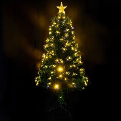 Aigostar - Sapin de Noël LED d'extérieur LED/6W/230V 180 cm IP44 blanc chaud