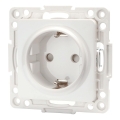 Aigostar - SCHUKO wandcontactdoos zonder afdekraam 250V wit