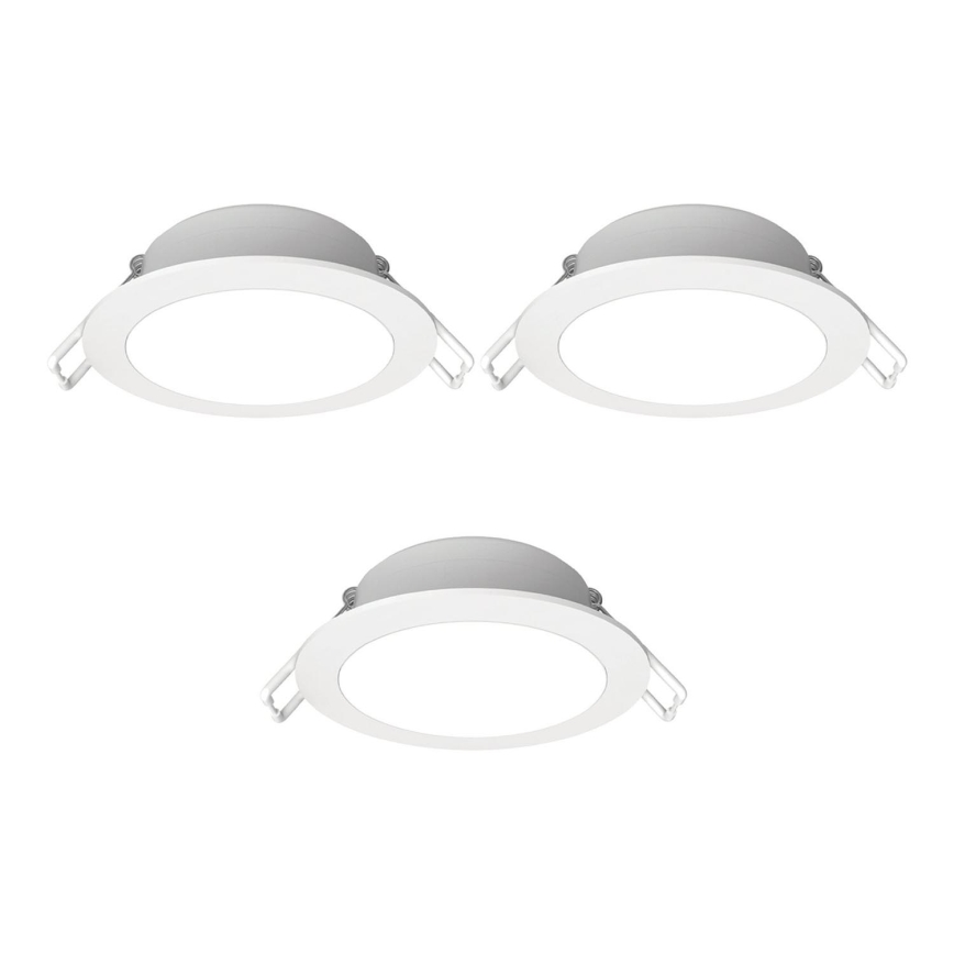 Aigostar - SET 3x Hangende LED plafondverlichting voor buiten LED/4,8W/230V 3000K IP65 wit