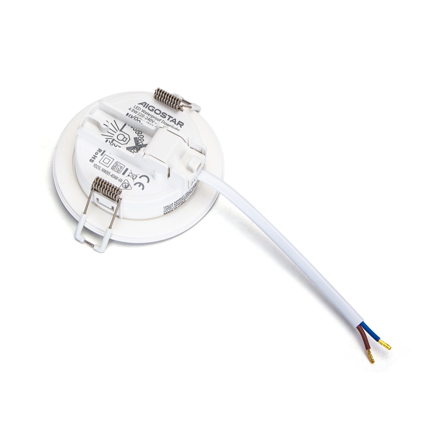 Aigostar - SET 3x Hangende LED plafondverlichting voor buiten LED/4,8W/230V 3000K IP65 wit