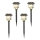 Aigostar - SET 4x LED RGB Solar lamp LED/0,2W/2V 40 mAh IP44