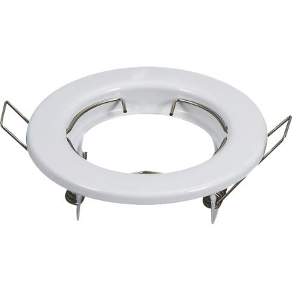Aigostar - Set van 2 inbouwringen voor GU10 inbouwspot Ø 8 cm, wit