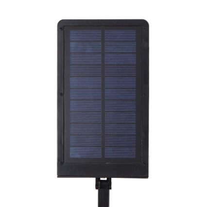 Aigostar - SET van 2 zonne-LED-straatlampen met sensor LED/3W/3,7V1800 mAh IP44 3000/4000/5000K + afstandsbediening