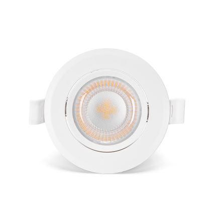 Aigostar - Set van 3 LED-inbouwspots 5W/230V 3000K Ø 8,5 cm wit