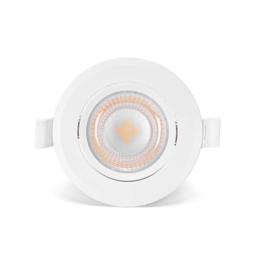 Aigostar - Set van 3 LED-inbouwspots 5W/230V 3000K Ø 8,5 cm wit