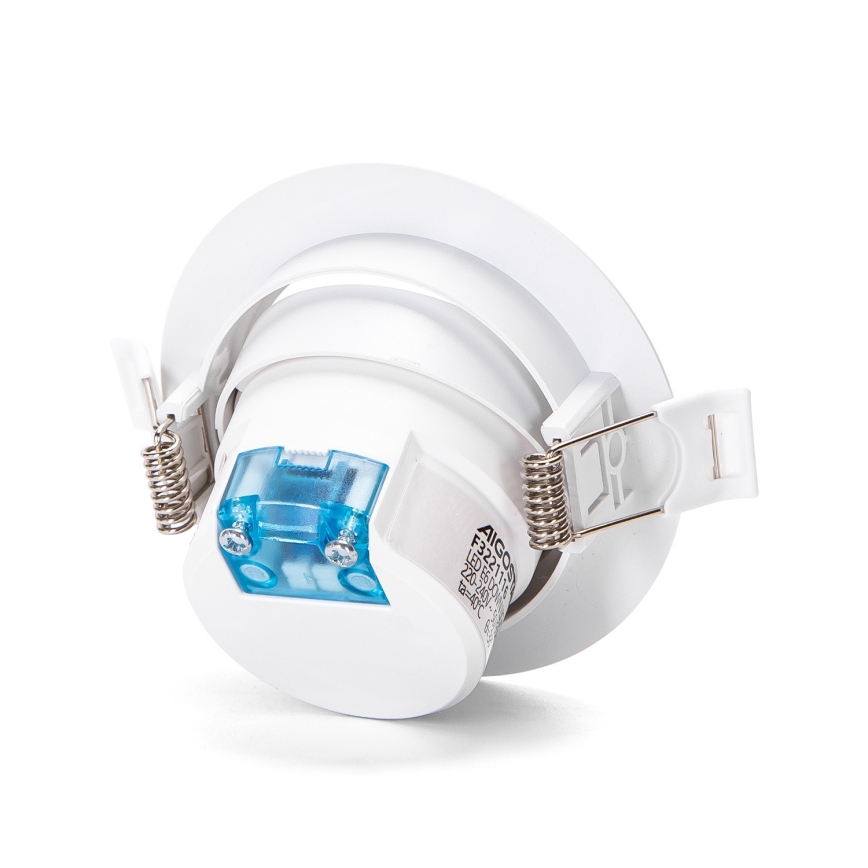 Aigostar - Set van 3 LED inbouwspots LED/5W/230V 4000K Ø 8,5 cm wit