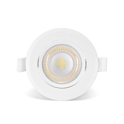 Aigostar - Set van 3 LED inbouwspots LED/5W/230V 6500K Ø 8,5 cm wit